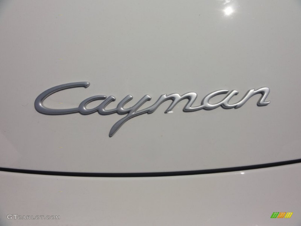 2012 Porsche Cayman Standard Cayman Model Marks and Logos Photos