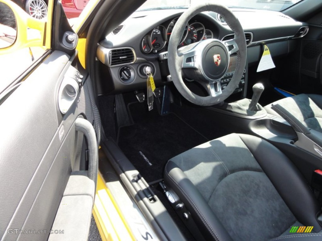 2012 911 Carrera GTS Coupe - Speed Yellow / Black Leather w/Alcantara photo #12