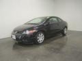 Nighthawk Black Pearl - Civic LX Coupe Photo No. 1