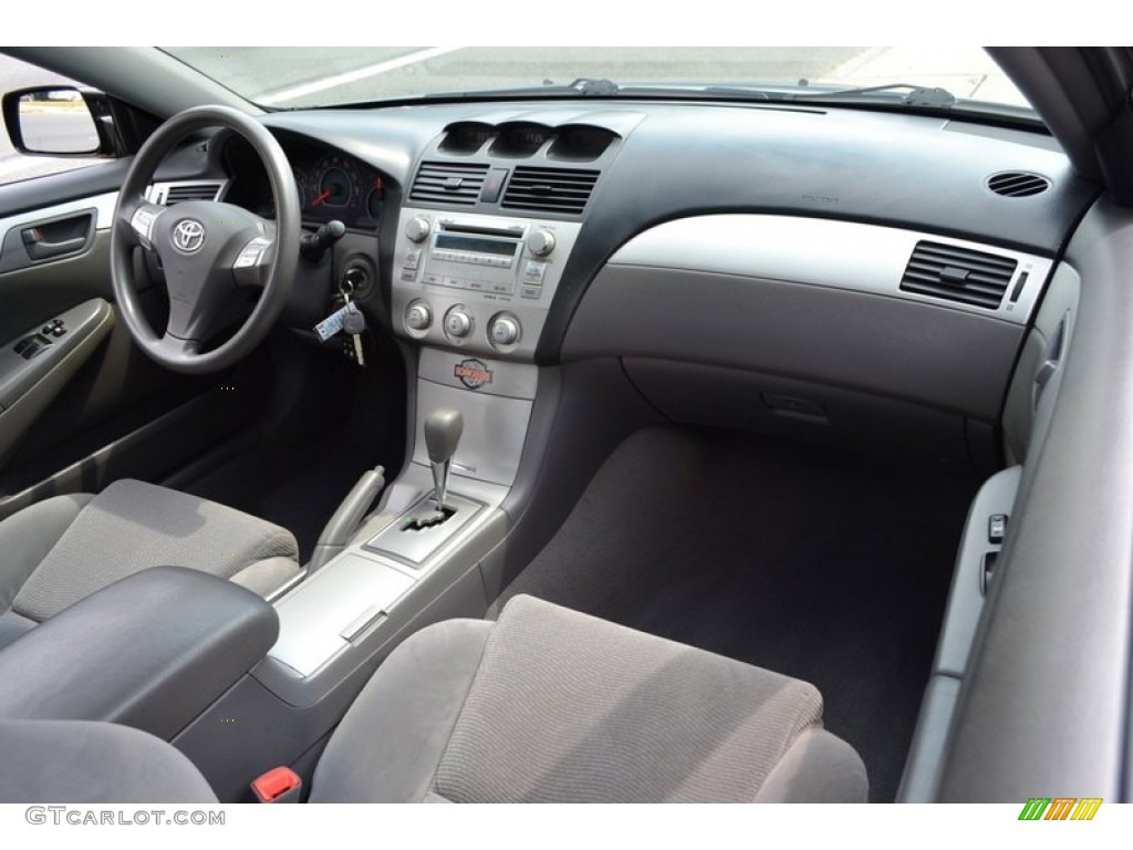Dark Charcoal Interior 2008 Toyota Solara SE Coupe Photo #52409196