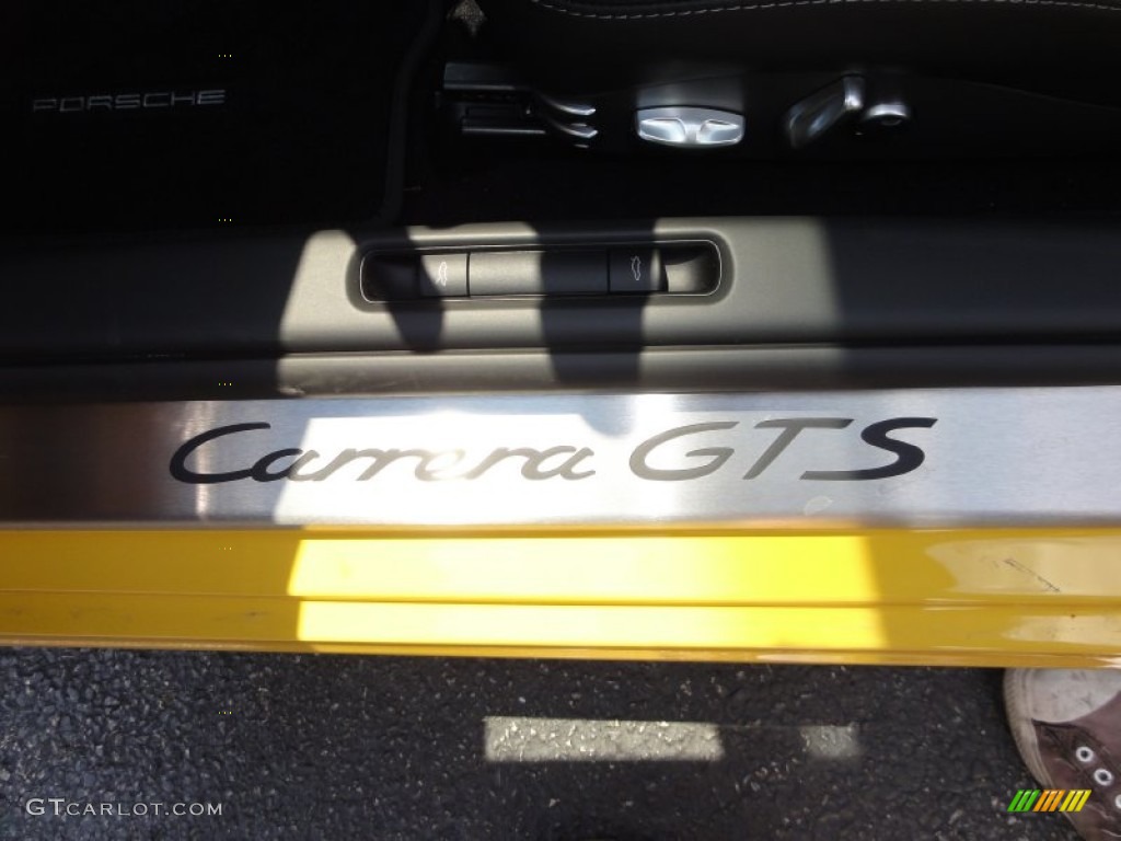 2012 911 Carrera GTS Coupe - Speed Yellow / Black Leather w/Alcantara photo #32