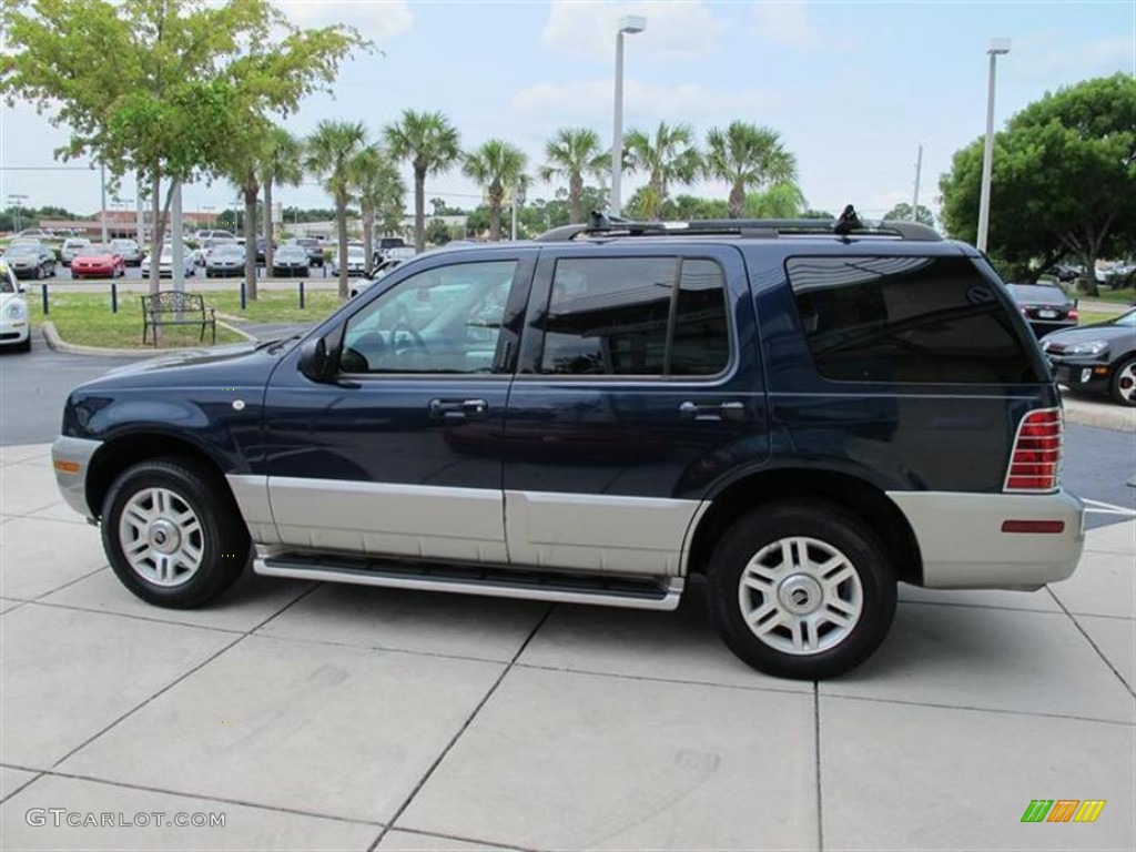 True Blue Metallic 2003 Mercury Mountaineer Convenience AWD Exterior Photo #52409457