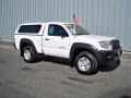 2008 Super White Toyota Tacoma Regular Cab 4x4  photo #1