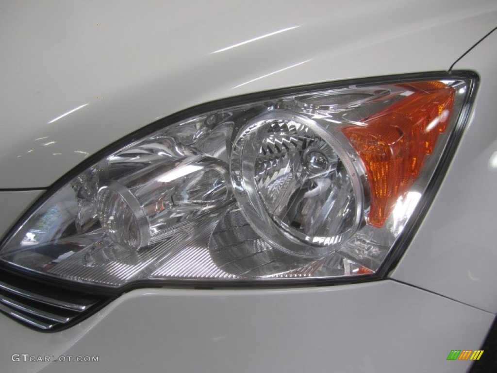 2009 CR-V EX-L 4WD - Taffeta White / Gray photo #4