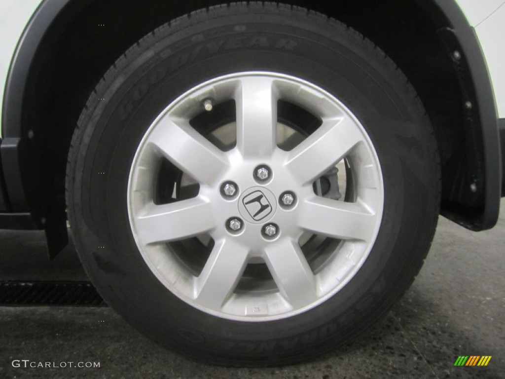 2009 CR-V EX-L 4WD - Taffeta White / Gray photo #7