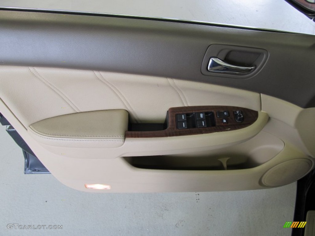 2006 Accord EX-L Sedan - Nighthawk Black Pearl / Ivory photo #5