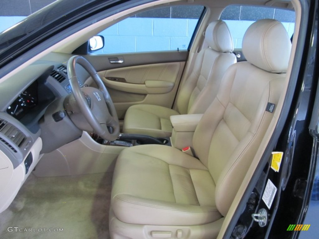 2006 Accord EX-L Sedan - Nighthawk Black Pearl / Ivory photo #6