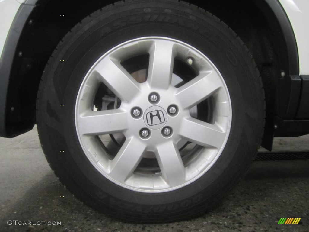 2009 CR-V EX-L 4WD - Taffeta White / Gray photo #13