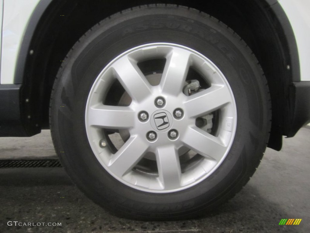 2009 CR-V EX-L 4WD - Taffeta White / Gray photo #14