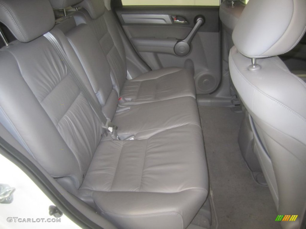 2009 CR-V EX-L 4WD - Taffeta White / Gray photo #16