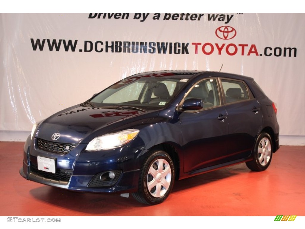 Nautical Blue Metallic Toyota Matrix