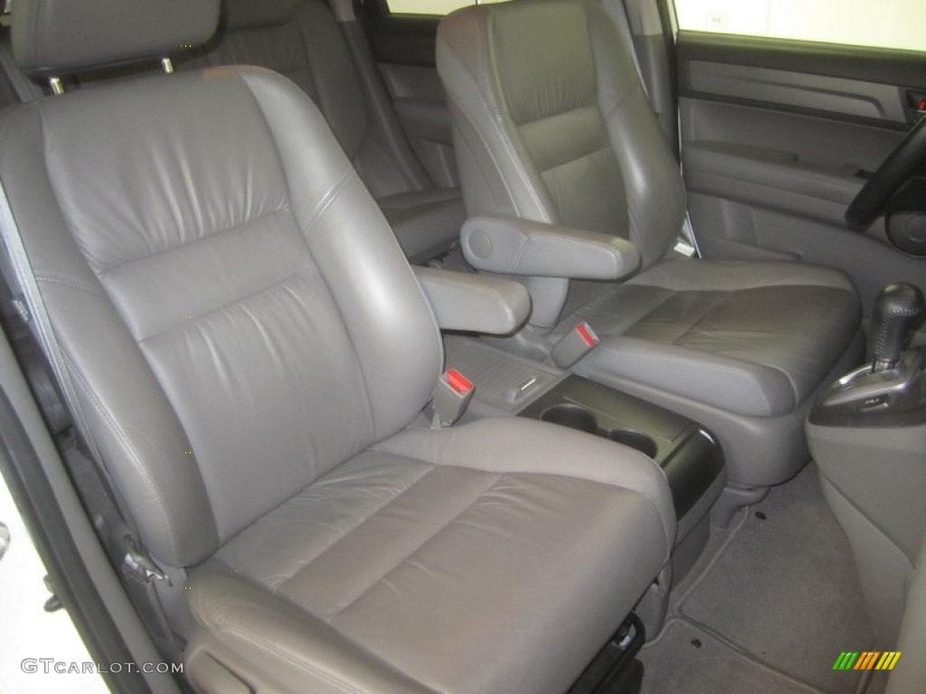 2009 CR-V EX-L 4WD - Taffeta White / Gray photo #18
