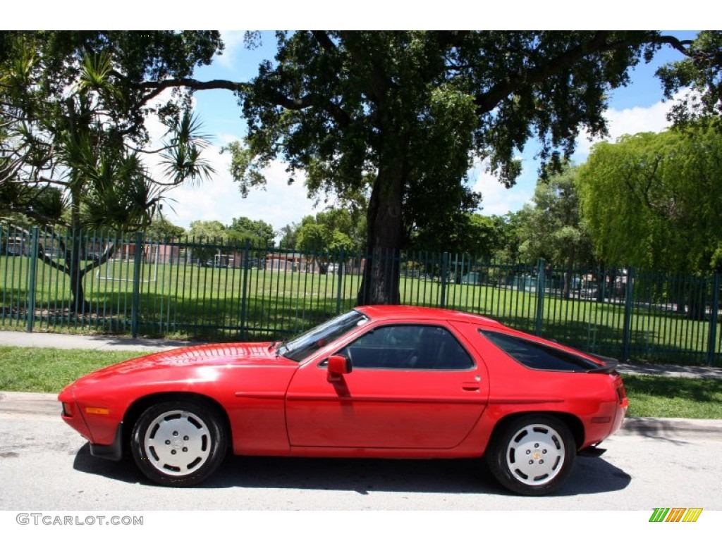 1985 928 S - Guards Red / Black photo #3