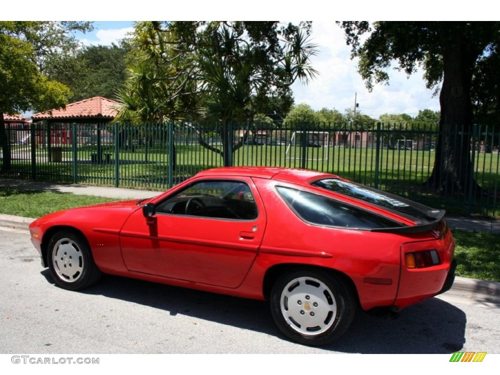1985 928 S - Guards Red / Black photo #5