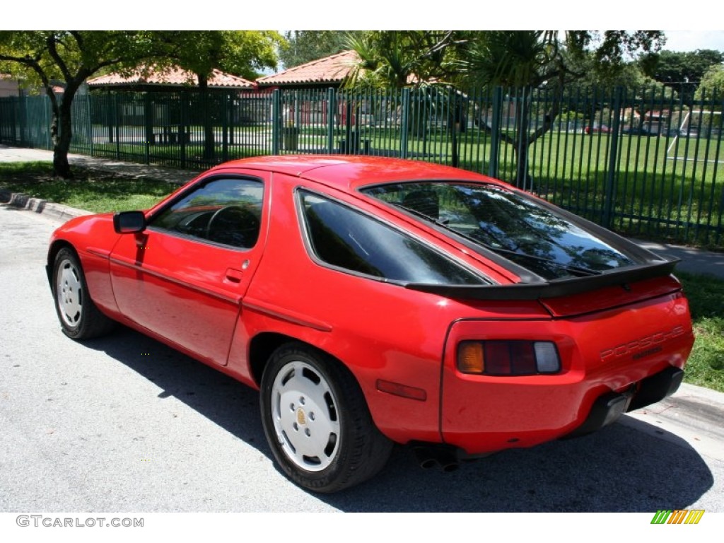 1985 928 S - Guards Red / Black photo #7