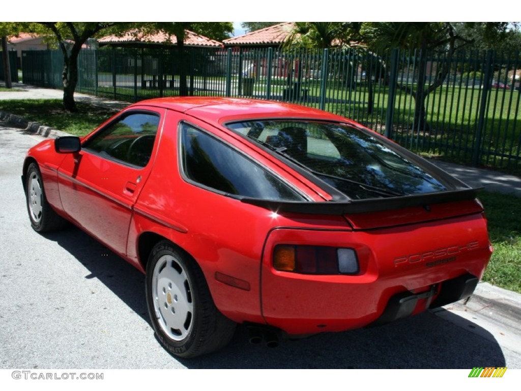 1985 928 S - Guards Red / Black photo #8