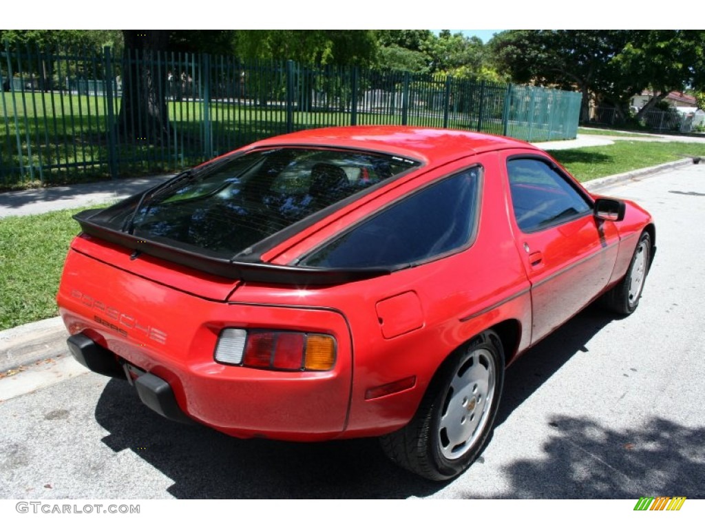 1985 928 S - Guards Red / Black photo #9