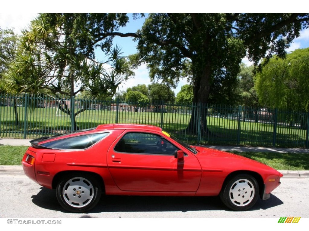 1985 928 S - Guards Red / Black photo #11