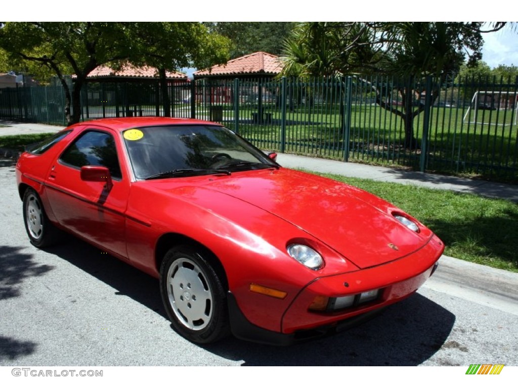 1985 928 S - Guards Red / Black photo #16