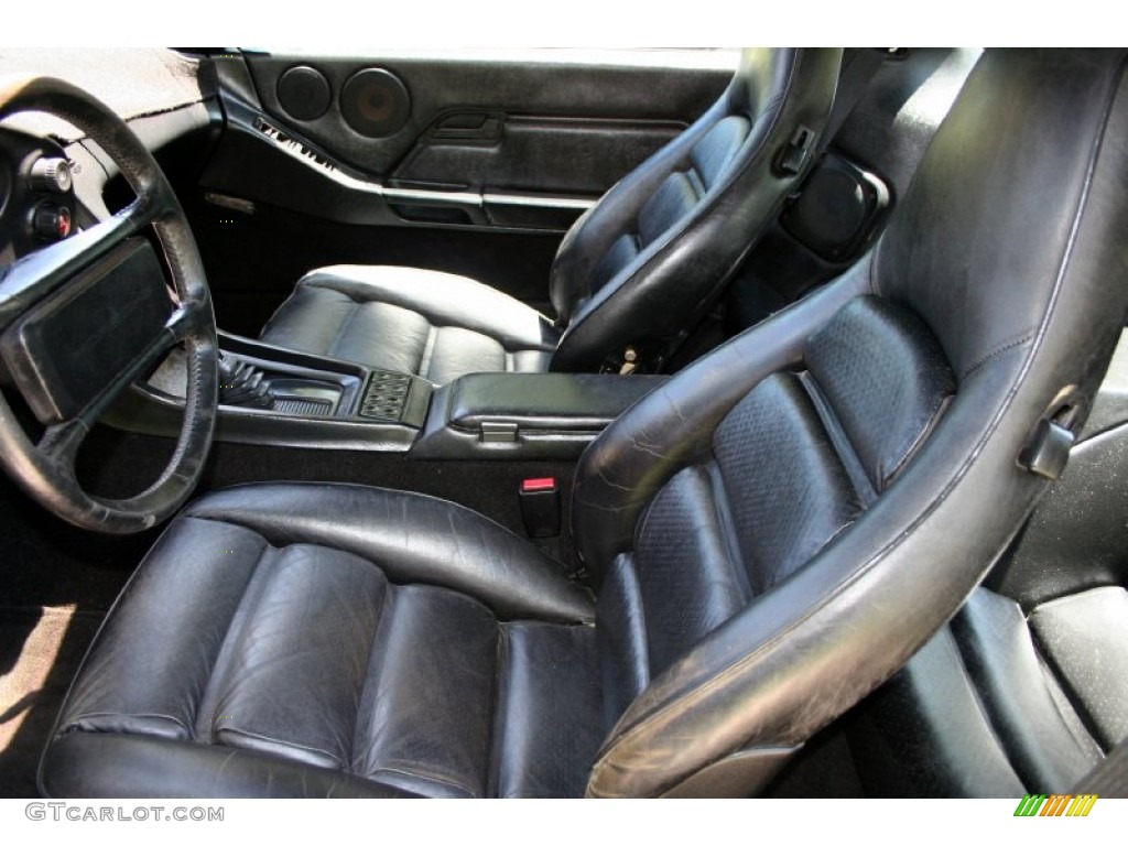 Black Interior 1985 Porsche 928 S Photo #52411170