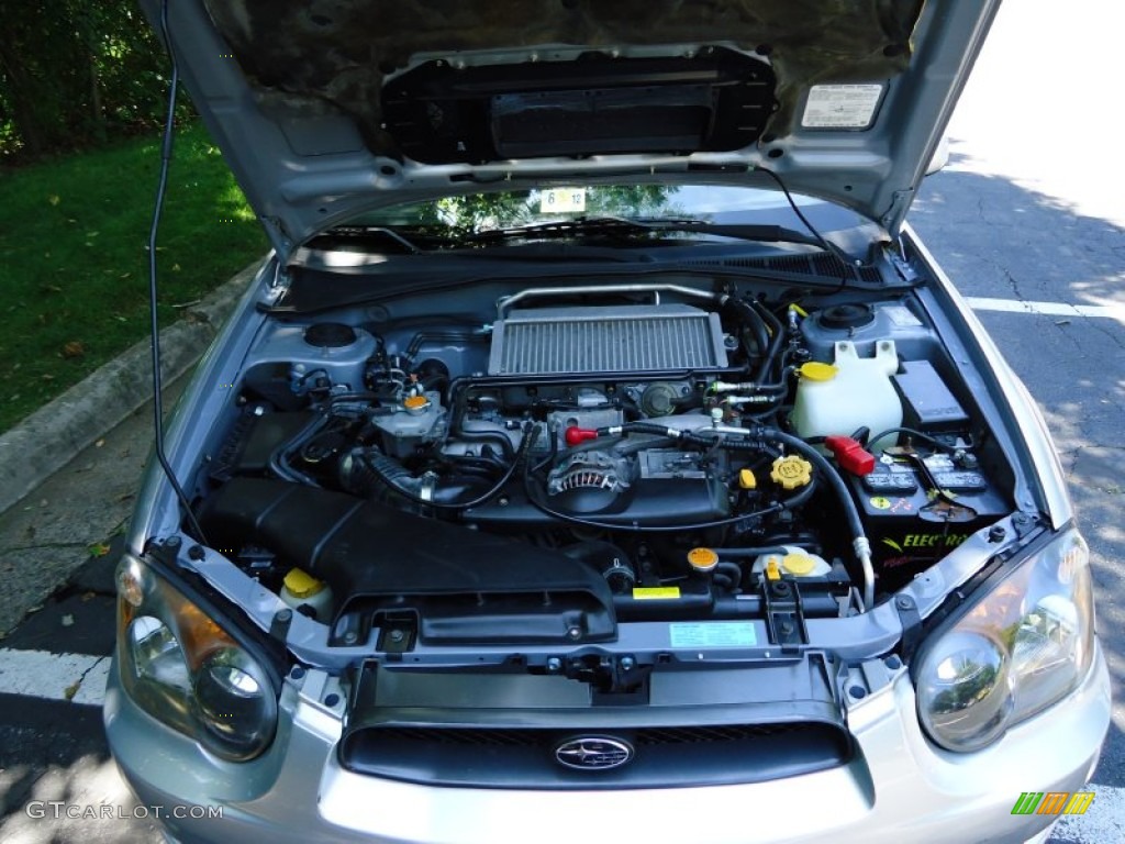 2005 Subaru Impreza WRX Sedan 2.0 Liter Turbocharged DOHC 16-Valve Flat 4 Cylinder Engine Photo #52411986