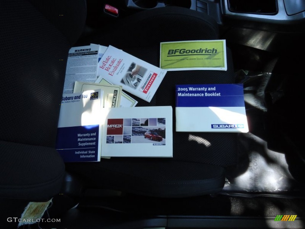 2005 Subaru Impreza WRX Sedan Books/Manuals Photos