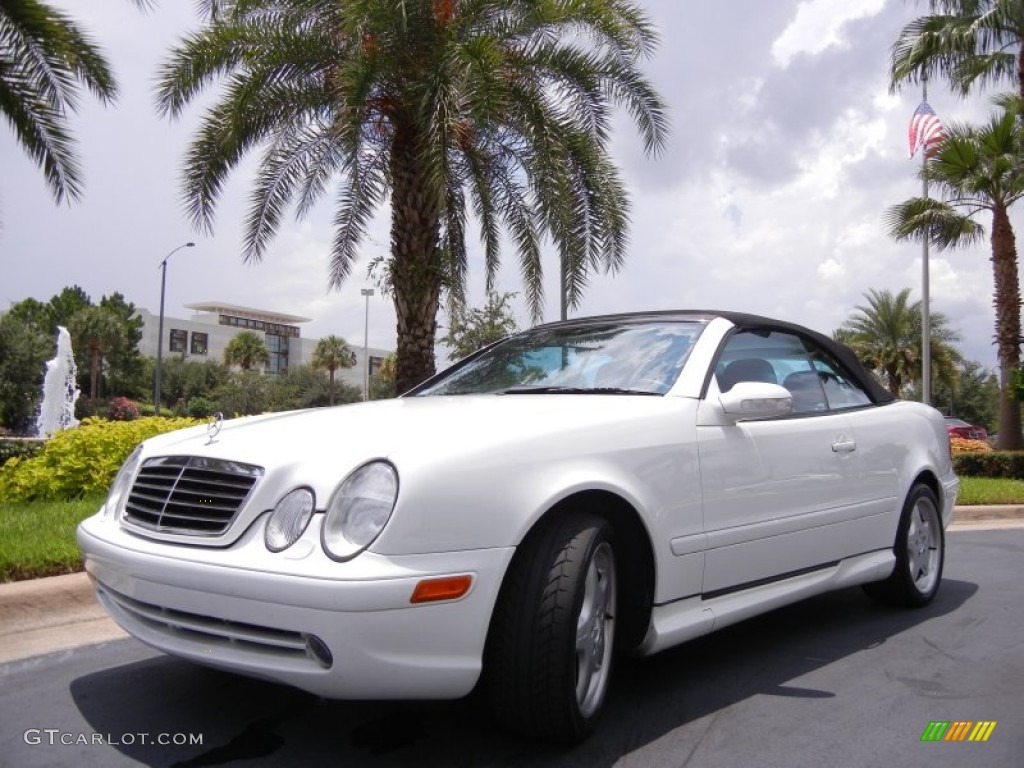 Glacier White 2000 Mercedes-Benz CLK 430 Cabriolet Exterior Photo #52413249