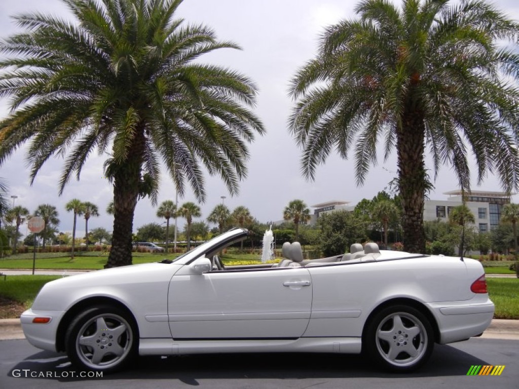 Glacier White 2000 Mercedes-Benz CLK 430 Cabriolet Exterior Photo #52413378