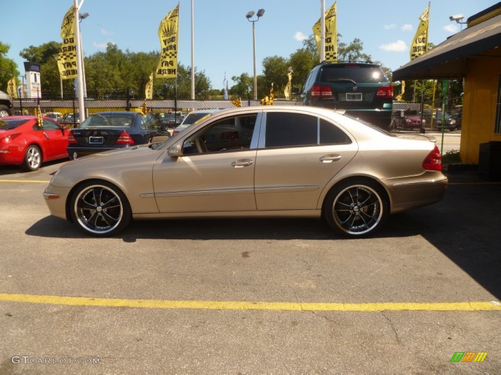 2003 Mercedes-Benz E 500 Sedan Custom Wheels Photo #52413447