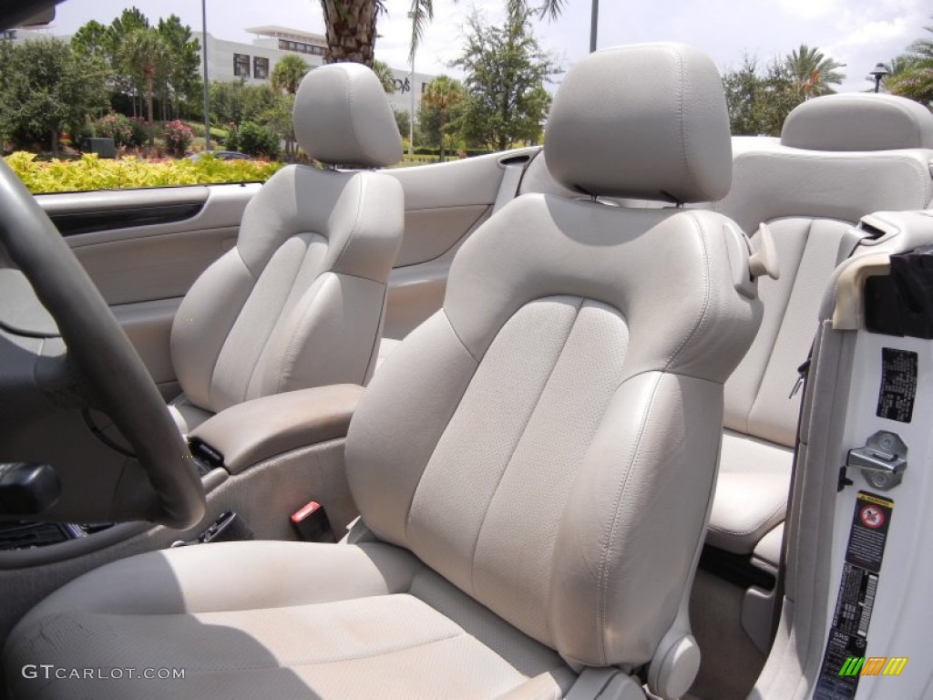 Ash Interior 2000 Mercedes-Benz CLK 430 Cabriolet Photo #52413450