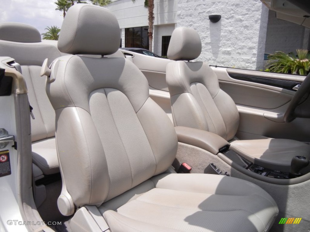Ash Interior 2000 Mercedes-Benz CLK 430 Cabriolet Photo #52413495