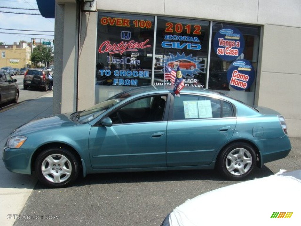 2002 Altima 2.5 S - Seascape Light Blue / Charcoal Black photo #3
