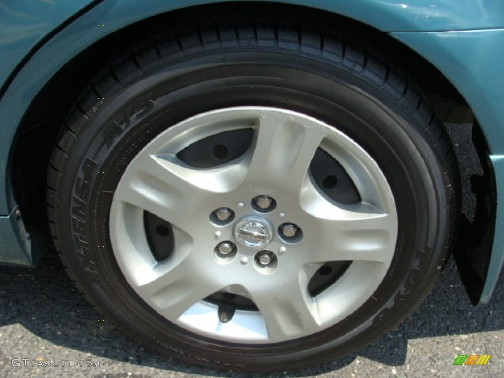 2002 Altima 2.5 S - Seascape Light Blue / Charcoal Black photo #15