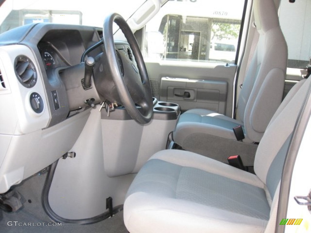 2009 E Series Van E350 Super Duty XL Extended Passenger - Oxford White / Medium Flint photo #12