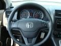 Black 2010 Honda CR-V LX AWD Steering Wheel