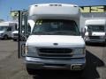 2002 Oxford White Ford E Series Cutaway E450 Commercial Passenger Van  photo #2