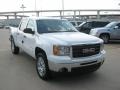 2011 Summit White GMC Sierra 1500 SLE Crew Cab 4x4  photo #7