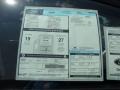 2011 Ford Edge Limited Window Sticker