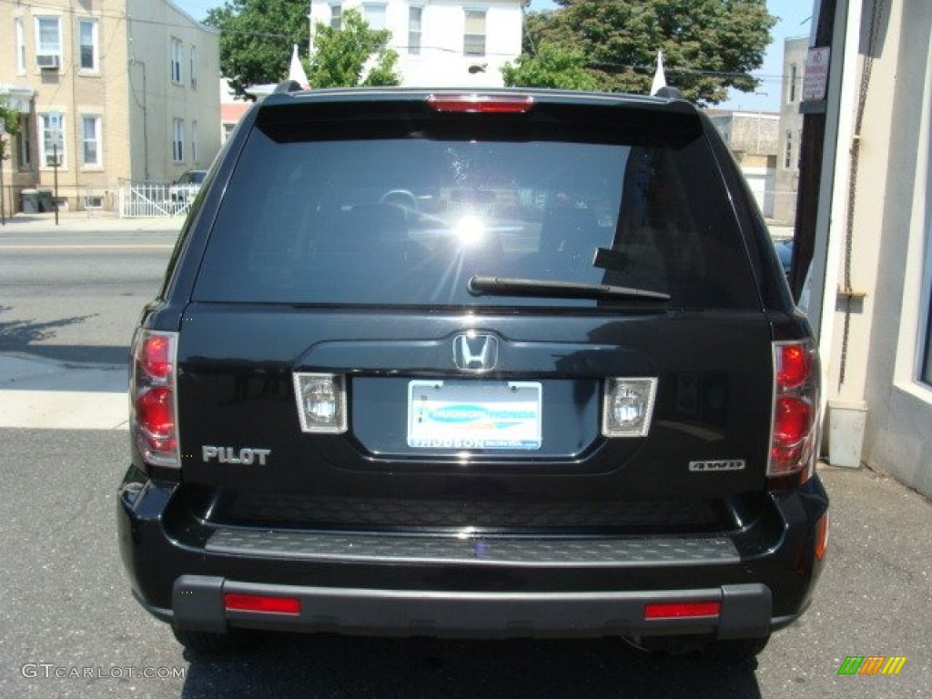 2007 Pilot EX 4WD - Formal Black / Gray photo #5