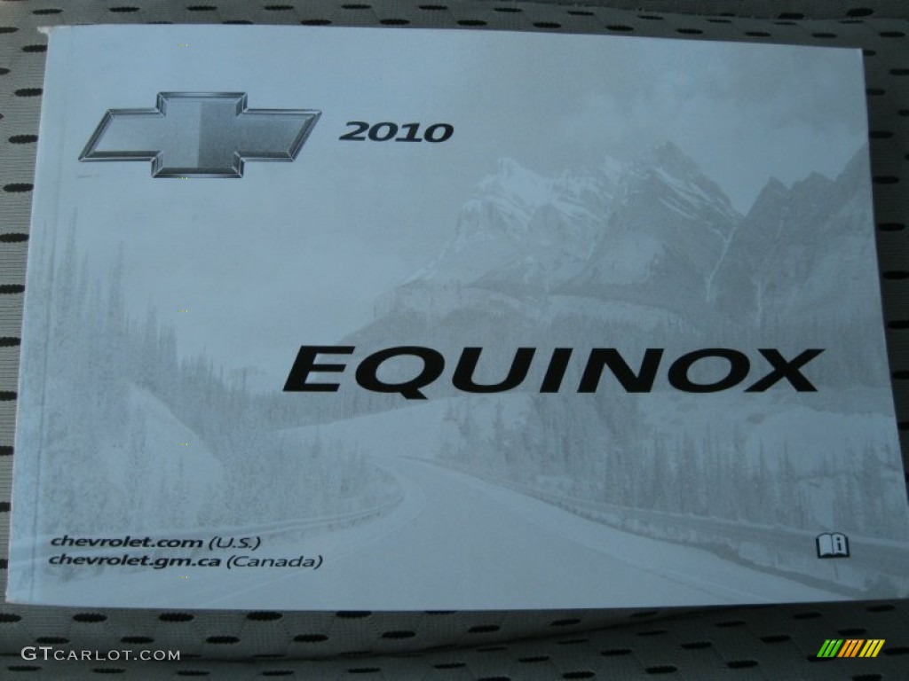 2010 Equinox LS - Navy Blue Metallic / Jet Black/Light Titanium photo #24