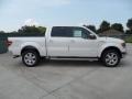 2011 White Platinum Metallic Tri-Coat Ford F150 Lariat SuperCrew 4x4  photo #2