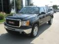 2011 Onyx Black GMC Sierra 1500 SLT Extended Cab 4x4  photo #1