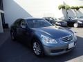 2008 Lakeshore Slate Light Blue Infiniti G 35 Journey Sedan  photo #3