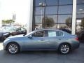 2008 Lakeshore Slate Light Blue Infiniti G 35 Journey Sedan  photo #4