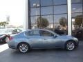 2008 Lakeshore Slate Light Blue Infiniti G 35 Journey Sedan  photo #9