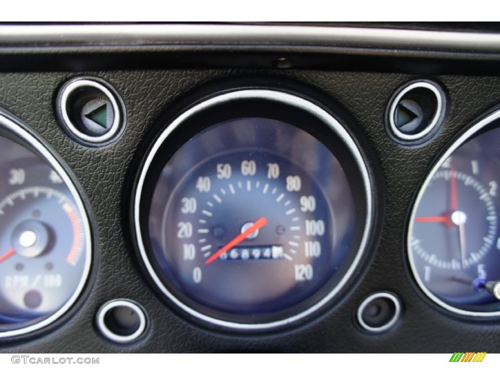 1971 Chevrolet Chevelle SS 454 Convertible Gauges Photo #52416675