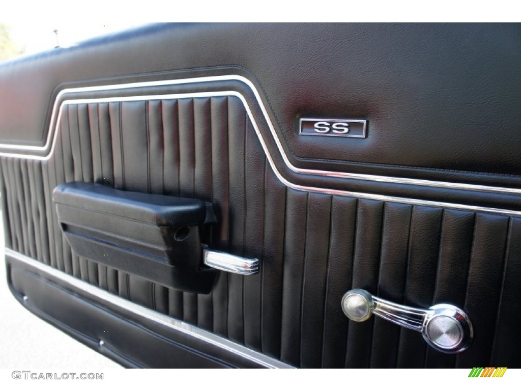 1971 Chevrolet Chevelle SS 454 Convertible Black Door Panel Photo #52416825