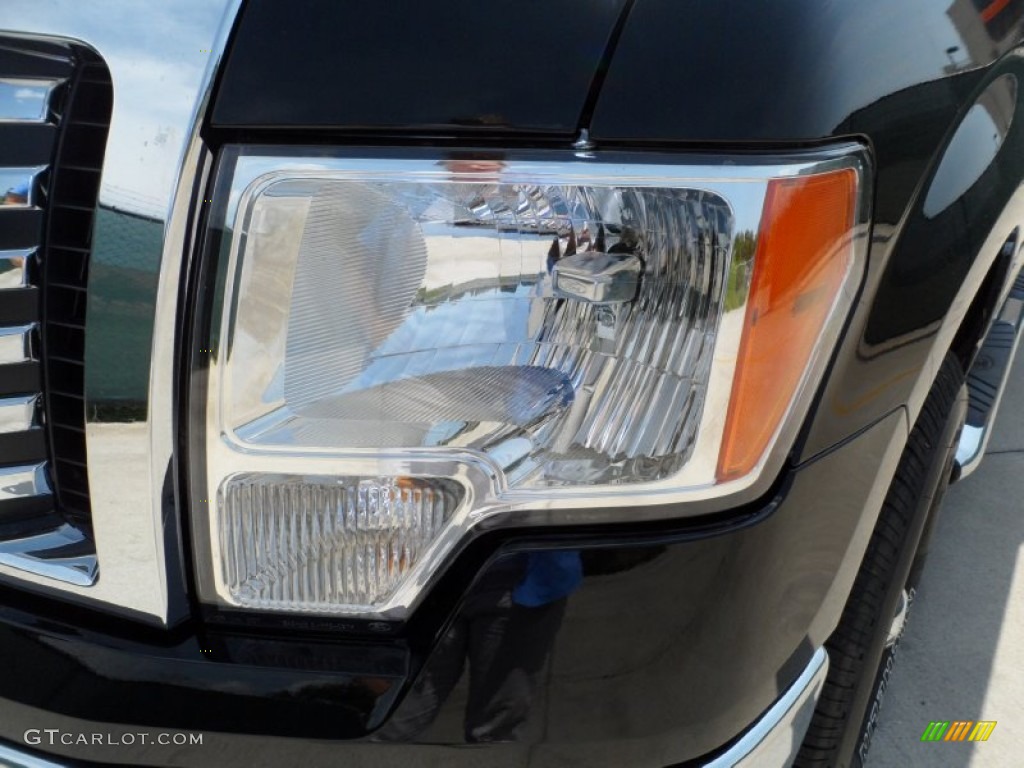 2011 F150 Texas Edition SuperCrew - Ebony Black / Steel Gray photo #9