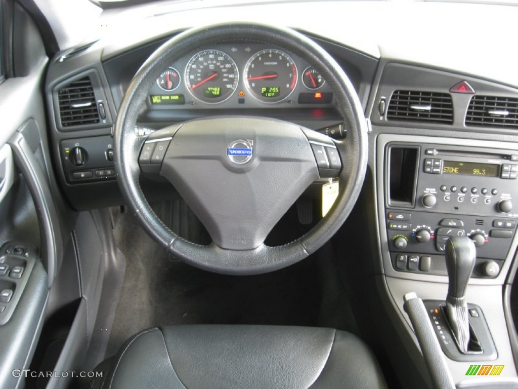 2007 Volvo S60 2.5T AWD Graphite Dashboard Photo #52417881
