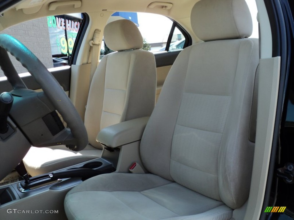 2008 Fusion SE V6 AWD - Black Ebony / Camel photo #21